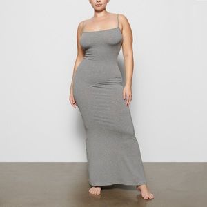 Skims long lounge dress